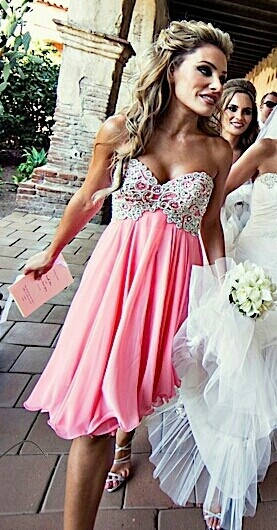 Strapless Bridesmaid Dresses look chic for many fashion women